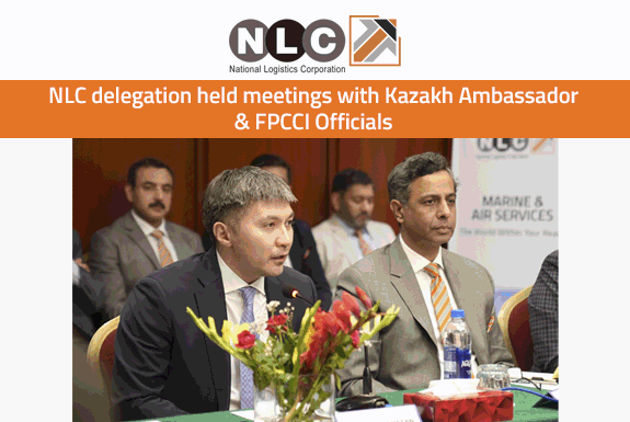 NLC delegation held meetings with Kazakh Ambassador & FPCCI Officials